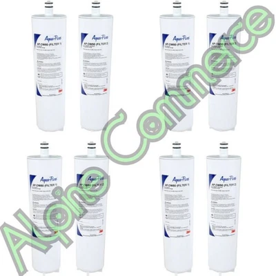 *4-Pairs* 3M Aqua-Pure Water Filter Replacement Cartridge Set AP-DW80/90 - Image 1 of 4