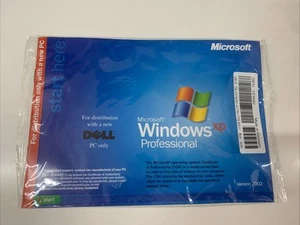 Paquete de discos CD de instalación Dell Microsoft Windows XP Professional SP2 - Imagen 1 de 2