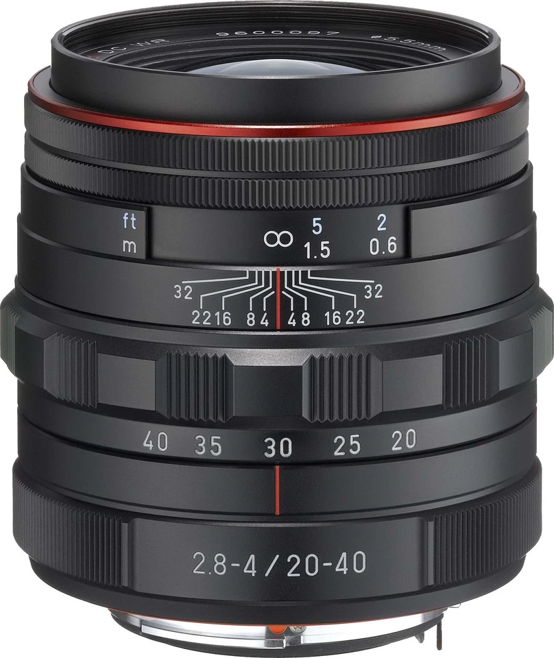 Pentax HD DA 20-40mm F2.8-4 Limited DC WR Black Lens From Japan - Image 1 of 4