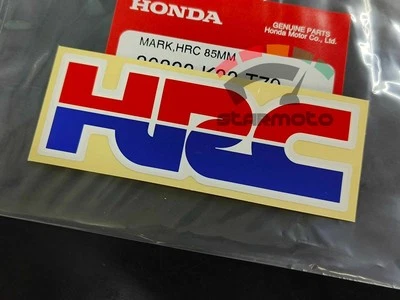 1Pc HRC FOR HONDA RACING CORPORATION DECAL STICKER BADGE LOGO EMBLEM  85x30 mm. — 第 1/4 张图片
