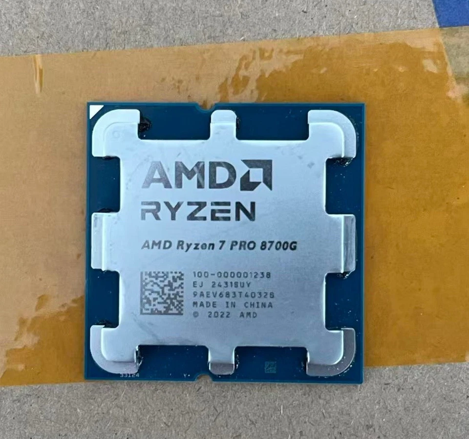 AMD Ryzen 7 PRO 8700G AM5 4.2GHz  8-Core  16MB 65W CPU Processor - Image 1 of 1