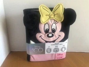 LOUNGEFLY ~ DISNEY 100 MINNIE MOUSE PLUSH NOTEBOOK / JOURNAL NIP - Picture 1 of 4