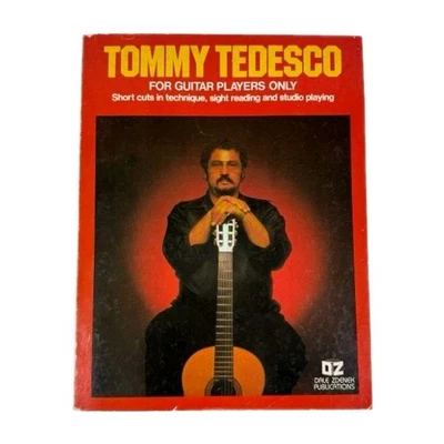 Tommy Tedesco For Guitar Players Only Tablature Songbook Vintage 1979 - Image 1 of 4