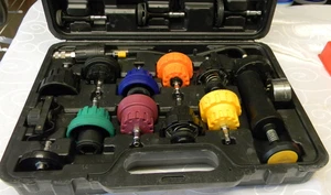 AAIN 18PC RADIATOR PUMP PRESSURE COOLING LEAK TEST KIT #TM115 - Picture 1 of 9