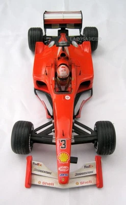 FERRARI F1 2000 Michael Schumacher - 1/18 - Hot Wheels - buone condizioni - Immagine 1 di 4
