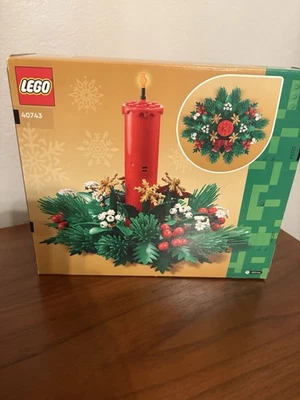 NEW Lego 40743 Christmas Candle Wreath Table Decoration - Sealed Box - Image 1 of 4