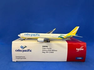 Herpa Wings Cebu Pacific Airbus A330-900neo 1:500 PR-C3900 (536394) - Bild 1 von 2