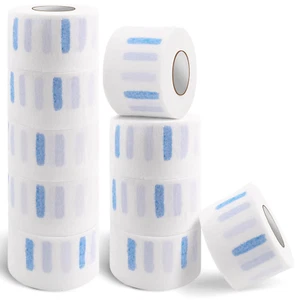 10 Rolls Disposable Barber Paper Neck Strips Bulk Barber Accessories, Profession - Picture 1 of 12