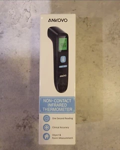 Termómetro sin contacto para adultos, termómetro infrarrojo digital ANKOVO - Imagen 1 de 2