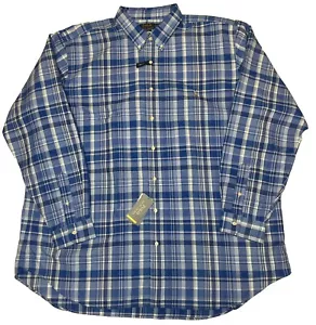 Polo Ralph Lauren Men 3XLT Performance Oxford Shirt Plaid w/ Multi Pony $148 NWT - Picture 1 of 10