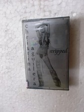 Christina Aguilera Xtina Stripped RARE orig Cassette tape India sealed 2002