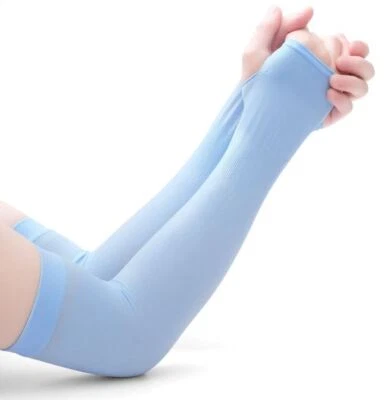 Women Long Elbow Fingerless Gloves Sun Protection - Image 1 of 4