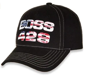 Ford Mustang Boss 429 Embroidered Logo  Hat Cap Official Licensed - Picture 1 of 1