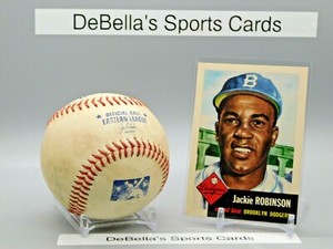 1953 Topps Archives 1991 Reprint Jackie Robinson Brooklyn Dodgers #1 