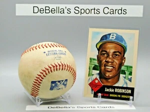 1953 Topps Archives 1991 Reprint Jackie Robinson Brooklyn Dodgers #1 - Picture 1 of 2