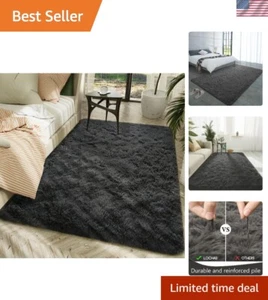 Ultra Soft Indoor Modern Area Rugs Fluffy Living Room Carpets for Children Be... - Picture 1 of 8