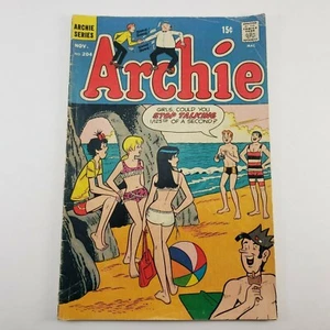 Cómics de la Edad de Plata de noviembre de 1970 de la serie Archie no 204 cómics de Archie muy buenos - Imagen 1 de 3