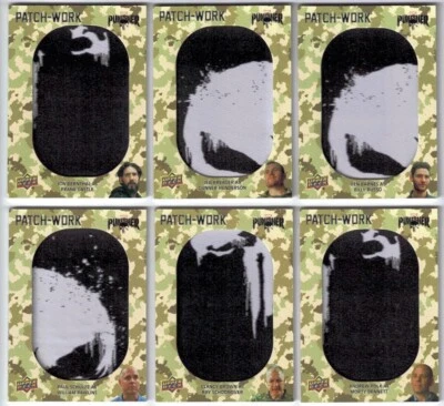Punisher Season 1 2020: Complete Patch-Work Puzzles Set (15) Upper Deck - Image 1 of 3