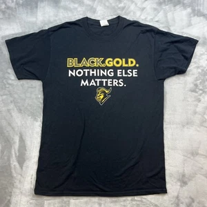 JERZEES Las Vegas Golden Knights T-Shirt Size Medium Black and Gold - Picture 1 of 7