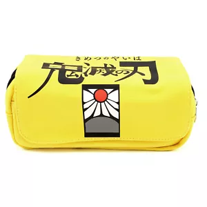 Demon Slayer Clutch Wallet - TANJIRO KAMADO'S HANAFUDA New (Anime Pencil Bag) - Picture 1 of 3