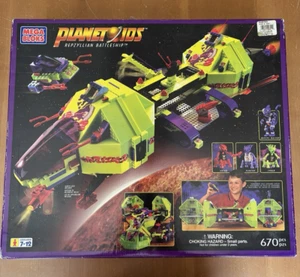 Vintage 1997 Mega Bloks Planetoids LX009 City Baustein Spielset #9300 PLZ LESEN - Bild 1 von 12