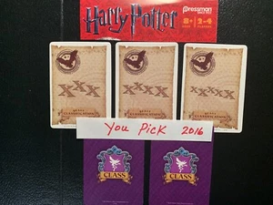 Harry Potter MAGICAL BEASTS CLASS Cards YOU PICK GAME REPLACEMENT CARDS 2016 - Picture 1 of 5