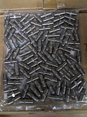 2000 PPC Belden F81 BARREL RG6 FEMALE SPLICE COAX EXTENSION CONNECTOR - Image 1 of 3