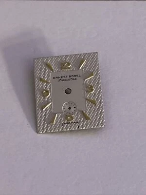 Reloj de pulsera Ernest Borel Incaster vintage raro esfera cuadrada solo numérico en muy buen estado Foto 1 de 4