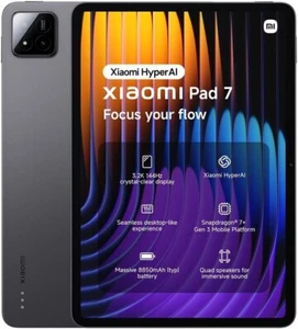 NEW Xiaomi Pad 7 256GB/8GB WiFi Android Tablet 3200x2136 Pixel 11,2" - Bild 1 von 3