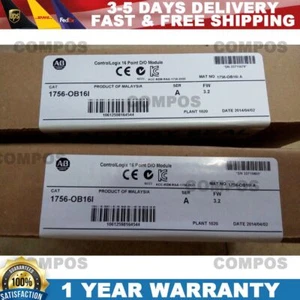 New Factory Sealed AB 1756-OB16I SER A ControlLogix 16 Pt D/O Module 1756OB16I - Picture 1 of 4