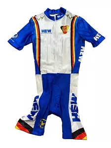Combinaison de course Aitos vintage équipe Allemagne BDR HEW taille M Teamwear IY10 - Photo 1/6