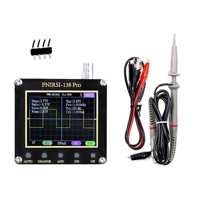 PRO Digital Handheld Oscilloscope 2.5MSa/s 200KHz Analog Bandwidth FNIRSI-138  - Image 1 of 4