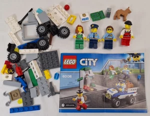 Lego City 60136 Polizei Starter Set komplett mit Anleitung OBA - Bild 1 von 4