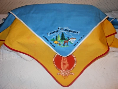Vintage BSA Camp MT Allamuchy Scout and Troop 26 Madison N.J. Neck Scarfs - Image 1 of 4
