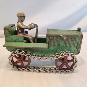 "Rare" Vintage, Arcade Cast Iron Caterpillar 26 B R. WOW, Nice collector piece. - Picture 1 of 12