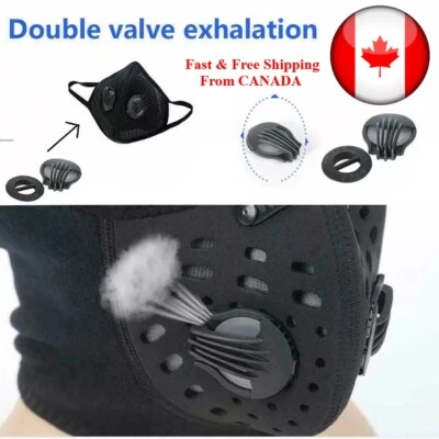 Клапан для маски лот 30 шт. моющиеся многоразовые клапаны против пыли загрязнения воздуха - Изображение 1 из 4