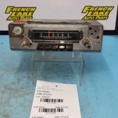 Radio "MOPAR 3501622" Fits 1973 DART 1142069 - Image 1 of 4