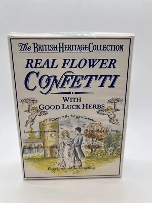 The British Heritage Collection: confeti de flores reales con hierbas de buena suerte Foto 1 de 2