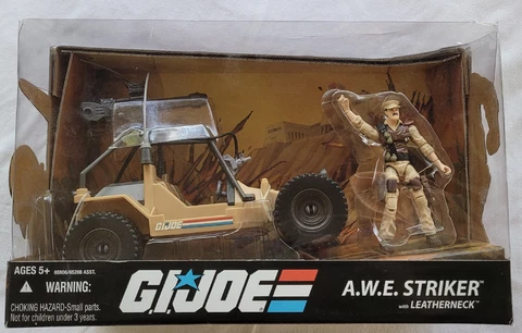 GI Joe AWE Striker with Leatherneck 2008 Cover