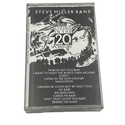 Steve Miller Band - Living In The 20th Century (Cassette) 1986 Foto 1 de 4