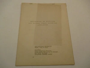 Vintage 1953 - 1954 University of Michigan Ice Hockey Press Material Manual Book - Picture 1 of 5