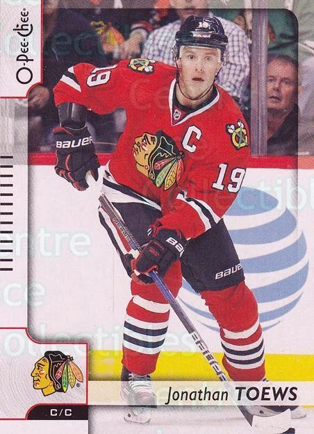2017-18 O-Pee-Chee #201 Jonathan Toews - Image 1 of 1