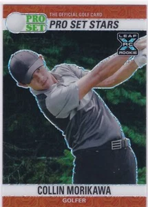 2021 Pro Set Sports Metal Stars Red Mojo #9 Collin Morikawa - Golf - Rookie RC - Picture 1 of 2