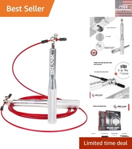 Ergonomic Speed Jump Rope with Unbreakable Handles - 365-Day Guarantee Included - Picture 1 of 9