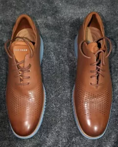 Cole Haan - Men's 2 Zerogrand LSR Wing Shoes, British Tan Sz- 12.M - Picture 1 of 8