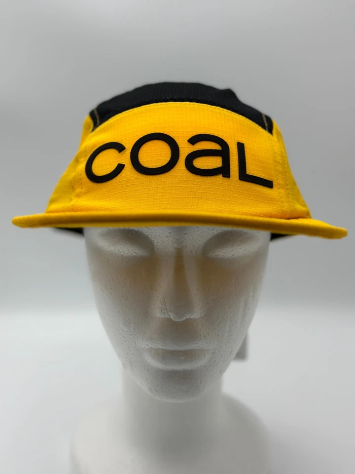 Coal Headwear Hat Ultra Low Unstructured Cap Jogging Hiking Outdoor Core Yellow