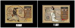 Indiana Jones and Marion Ravenwood Raiders Ark Lucasfilm Licensed Character Keys - Picture 1 of 4