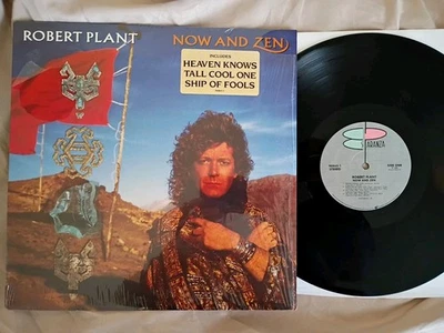 Robert Plant - Now And Zen - NM/NM 1988 Pop Rock Shrink Sleeve Hype Led Zeppelin - Imagem 1 de 4