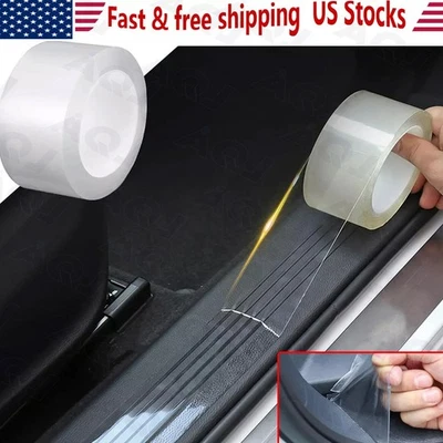 Car Door Sill Transparent Anti-Collision Protection Strip For Mercedes Benz Part - Image 1 of 4