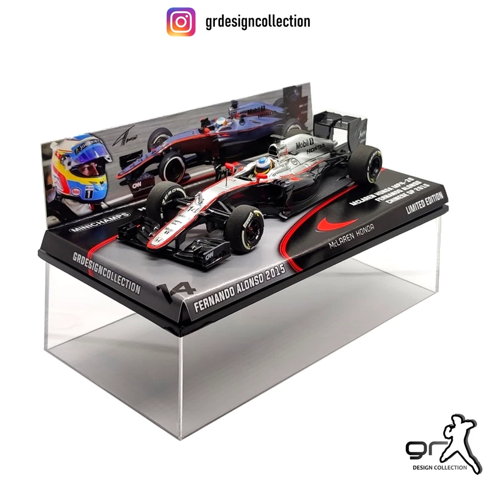 Fernando Alonso - McLaren Honda MP4-30 - F1 Chinese GP 2015 / Minichamps / 1:43 - Immagine 1 di 4